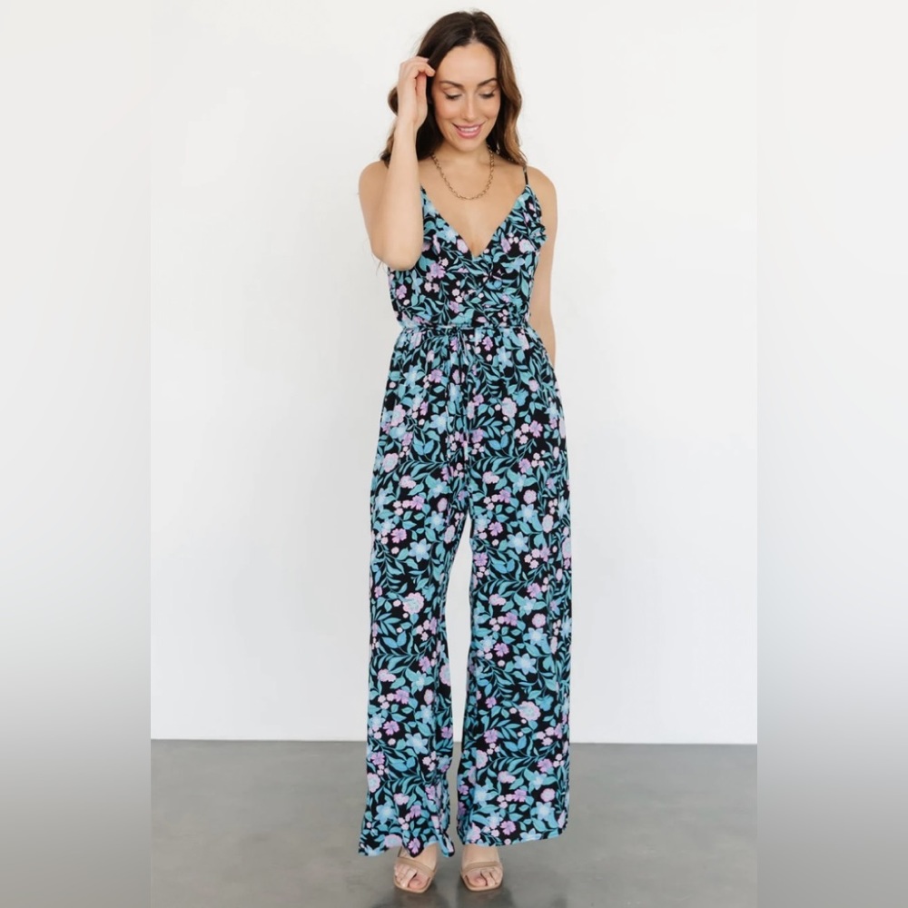 NEW!✨Floral tank jumpsuit